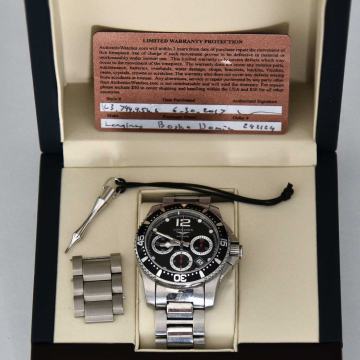 Muski sat Longines L37444566 Hydroconquest Chronograph Automatik.