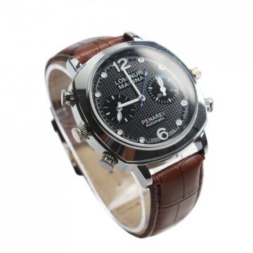 ★ Muški sat sa kamerom + kožni remen + 8 GB memorije