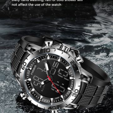 Muški sat Sport Steel Silver