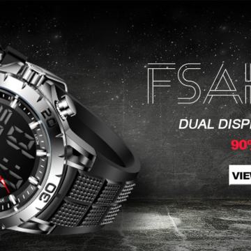 Muški satovi BLACK FOX SPORT 48mm