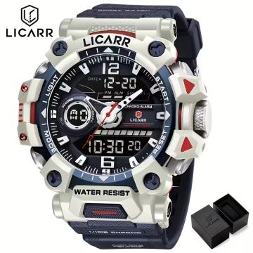 Muški sportski sat, vodootporni budilica