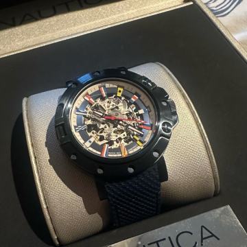 Nautica automatski sat plavi