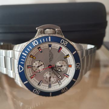 Nautica čelični sat sa japanskim mehanizmom