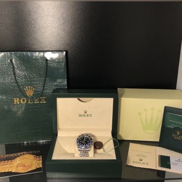 NOV ZAPAKIRAN SAT ROLEX GMT MASTER II (BATMAN) JUBILEE 3A+ (AAA+)