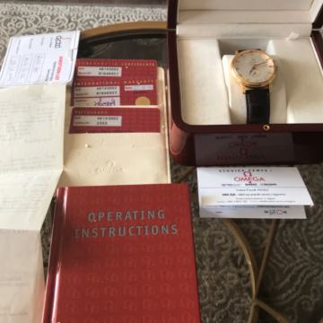 Omega de Ville Zlato 750 zamjena