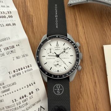 Omega x Swatch Moonswatch 1965 + rubber strap