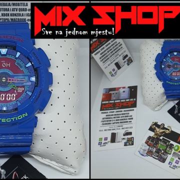 PLAVI CASIO G-SHOCK PERFEKTNI MUŠKI/ŽENSKI SAT/SATOVI *NOVO*GARANCIJA