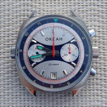 Poljot Okean Chronograph, mehanizam 3133, 23 rubina