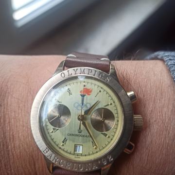 Poljot Olimpijski Cronograph Barcelona limmited edition Vintage