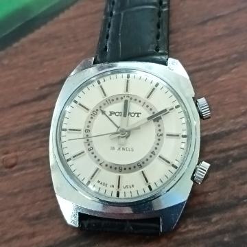 Poljot Vintage navijač s budilicom