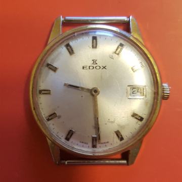 SAT  "EDOX" 17 JEWELS SWISS