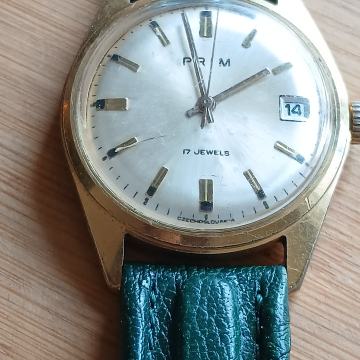 Prim 17 jewels vintage muški sat navijač