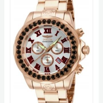 INVICTA POZLAĆENA SA 32 KOMADA DRAGOG KAMENA OPALA