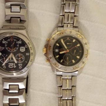 Casio Edifice 2328 MTD 1032 i Swatch irony 4 jewels