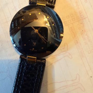 Rado Jubilee Quarc crni Hi-Tech keramički željezni dat