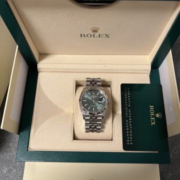 Rolex Datejust 36, Oystersteel and white gold