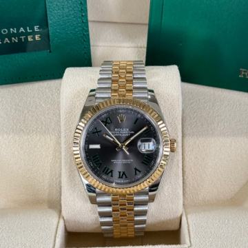 ROLEX DATEJUST 41mm WIMBLEDON (SOLID SWISS CLON!) ETA cal. 3235
