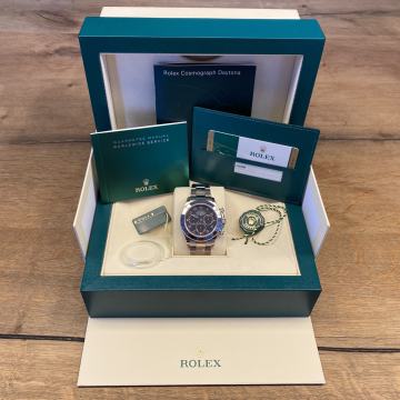 Rolex Daytona bijelo zlato referenca 116509 crni brojčanik