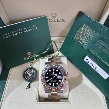 ROLEX GMT 2 Root Beer full set