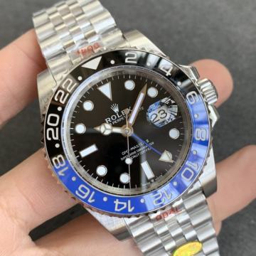 ROLEX GMT MASTER II (BATMAN JUBILEE) CLON CLEAN FACTORY ETA cal. 3285