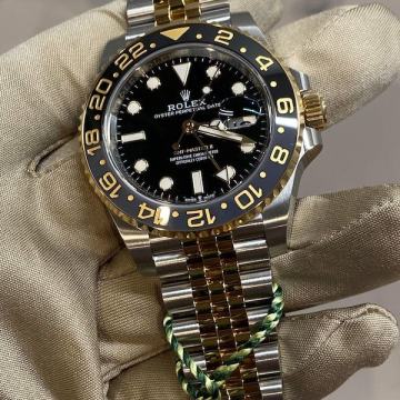 ROLEX GMT MASTER II BICOLOUR CLON CLEAN FACTORY ETA cal. 3285 126713GR