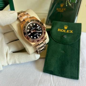 Rolex GMT Master II Rose Gold