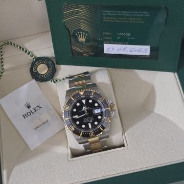 ROLEX Sea Dweller 126603 kao NOV 2025.