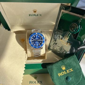 Rolex Submariner Blue Silver