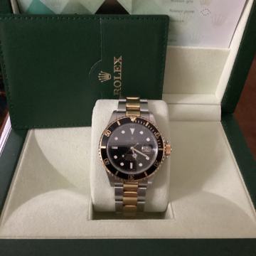 Rolex submariner, čelik-zlato, uredna dokumentacija