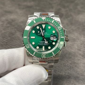 ROLEX SUBMARINER HULK CLON CLEAN FACTORY ETA cal. 3135 116610LV