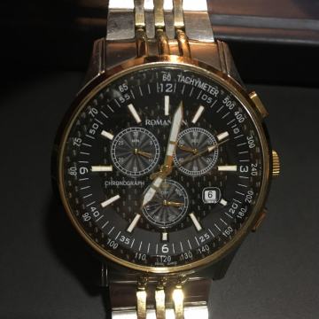 ROMANSON ADEL - Swiss Quartz - Chronograph - Tachymeter
