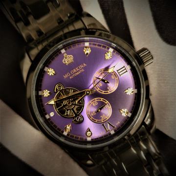 ručni sat AUTOMATIC BLACK DIAMOND nov