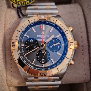 ručni sat BREITLING CHRONOMAT 42 18k rose gold nov garancija