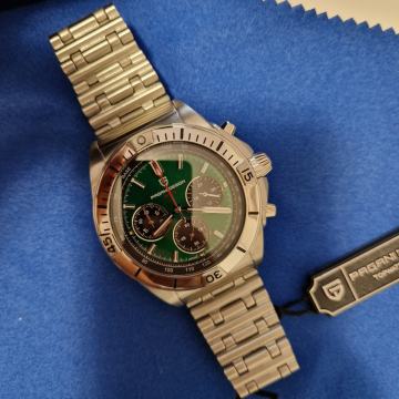 ručni sat PAGANI CHRONOGRAPH GREEN DIAL nov povoljno