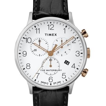RUČNI SAT TIMEX WATERBURY CLASSIC CHRONOGRAPH 40mm TW2R71 / R1, RATE !