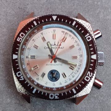 Ruhla chronograph - mehanički sat sa štopericom