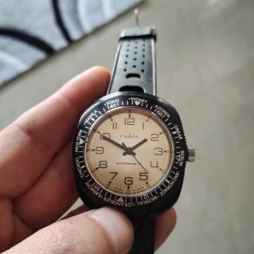 Ruhla Worldtime antimagnetic