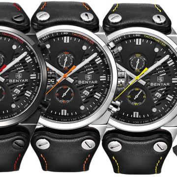 ★ Benyar satovi B-5110Y Black Leather ► NAJPOVOLJNIJE CIJENE SATOVA!