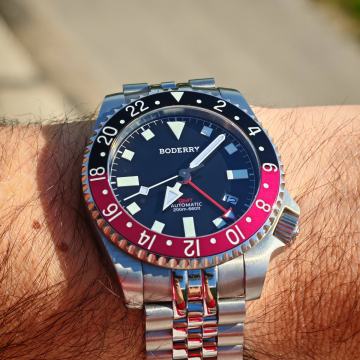 Sat Boderry Admiral GMT Titanium