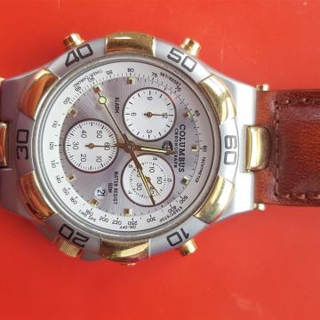 SAT "COLUMBUS" CHRONOGRAPH-MYOTA 12 JEWELS