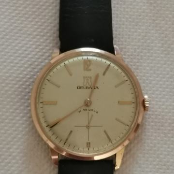 SAT "DELBANA" 17 JEWELS SUBSECOND SWISS-TOP STANJE