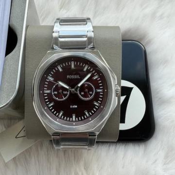 FOSSIL SAT BQ2807 Evanston NOVO ORIGINAL