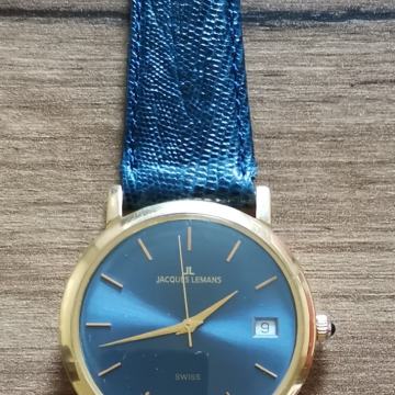 SAT "JACQUES LEMANS" SWISS-ETA 955.112-7 JEWELS-TOP STANJE