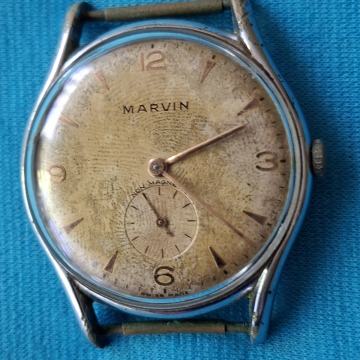 SAT. MARVIN. Antik mehanički sat. 15 rubisa. Mob