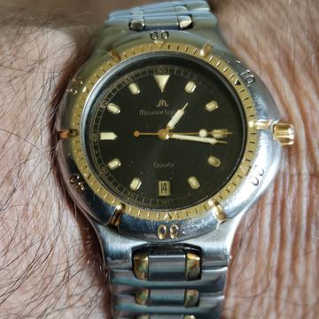 SAT "MAURICE LACROIX" QUARTZ DIVER-SWISS-ETA 955.412