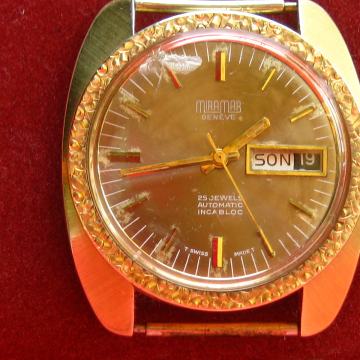 SAT "MIRAMAR GENEVE" AUTOMATIC 25 JEWELS-SWISS