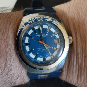 SAT "SEAWATCH" DIVER MINCHEN OLYMPICS 1972.-RARE