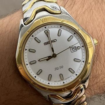 SAT "SEIKO" SQ 7N32-TOP STANJE KAO NOVI