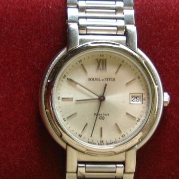 SAT "SOLVIL ET TITUS" PANTHER SWISS-ETA 955.414 -7 JEWELS