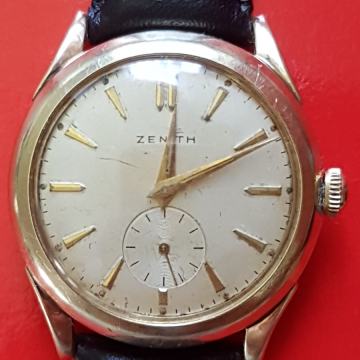 SAT "ZENITH" SUBSECOND 10 kt GOLD FILLED-call 810-četrdesete godine